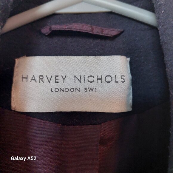 Harvey Nichols Private Line Short Coat Women's Size S/EU 34 UK8 - Picture 4 of 11